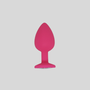 plug anal de silicona talla L