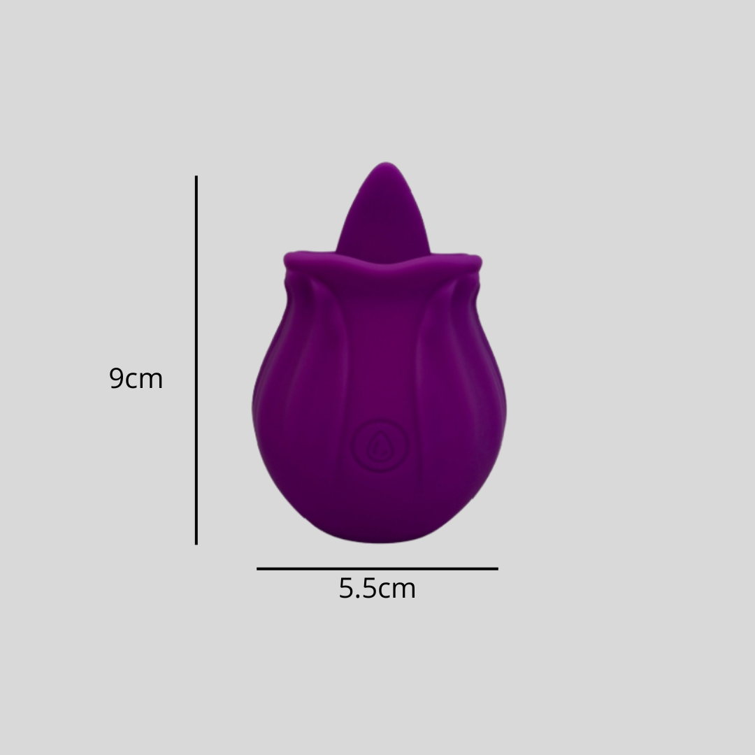 Rosa vibratoria recargable - Imagen 4