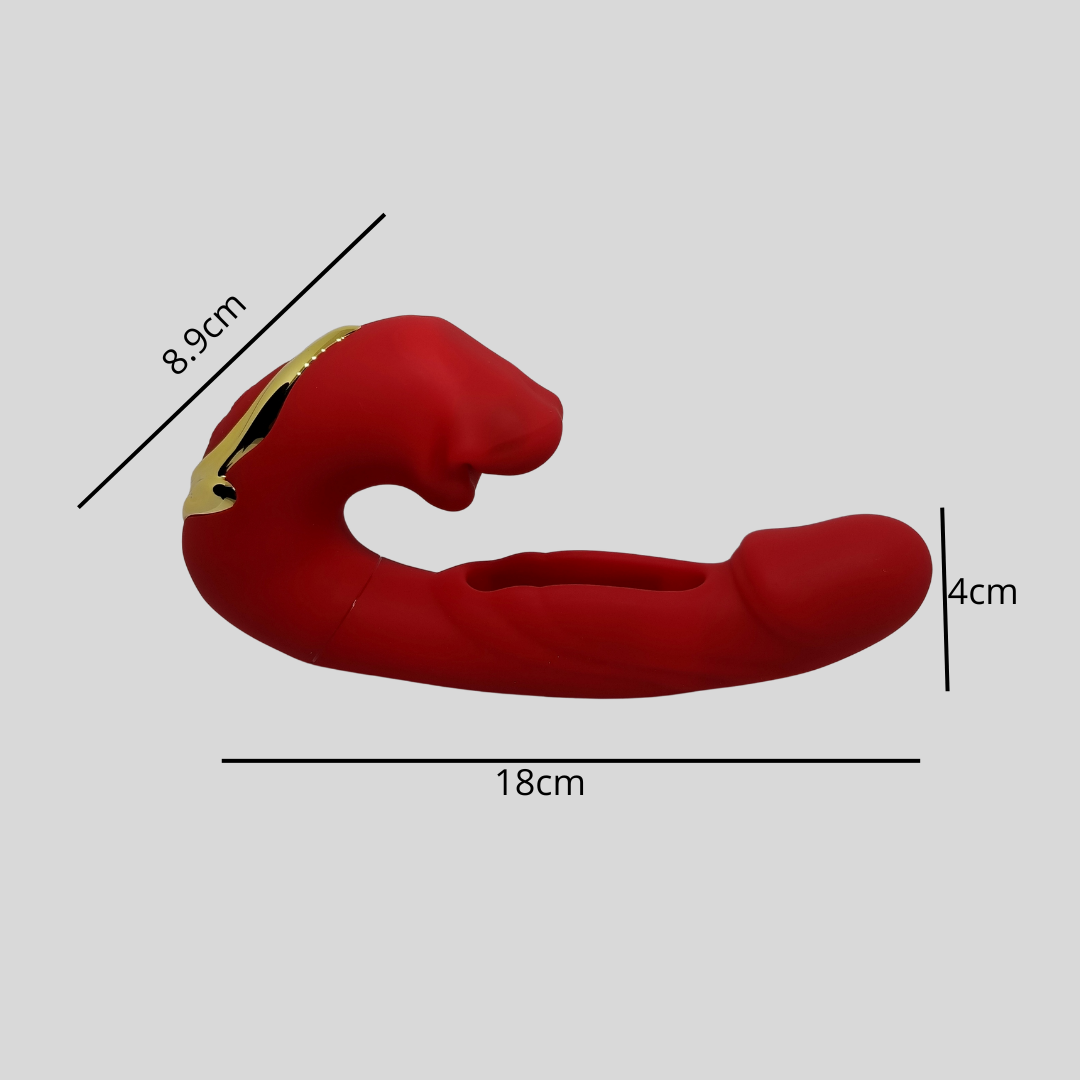 vibrador 3 en 1 estimulador recargable - Imagen 4